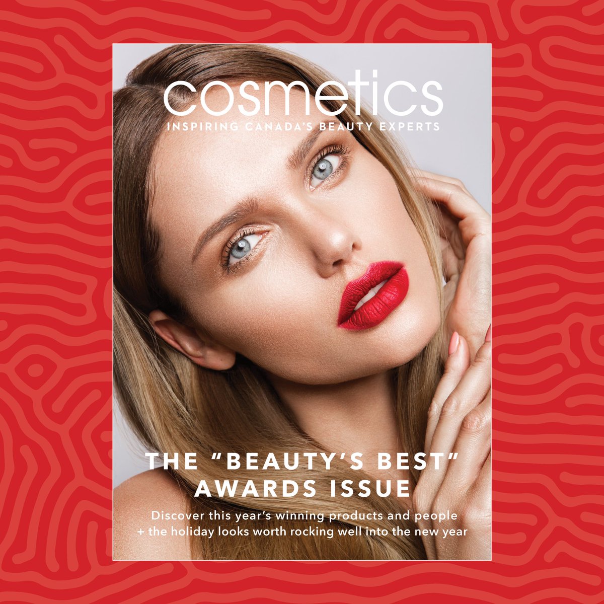 Our Beauty’s Best issue is live! Discover this year’s winning products and people, get holiday ready with our new fave looks and bid farewell to Mr. Cosmetics after his incredible 30+ years as our leader and mentor. That and much more here 👉🏻 cosmeticsmag.com