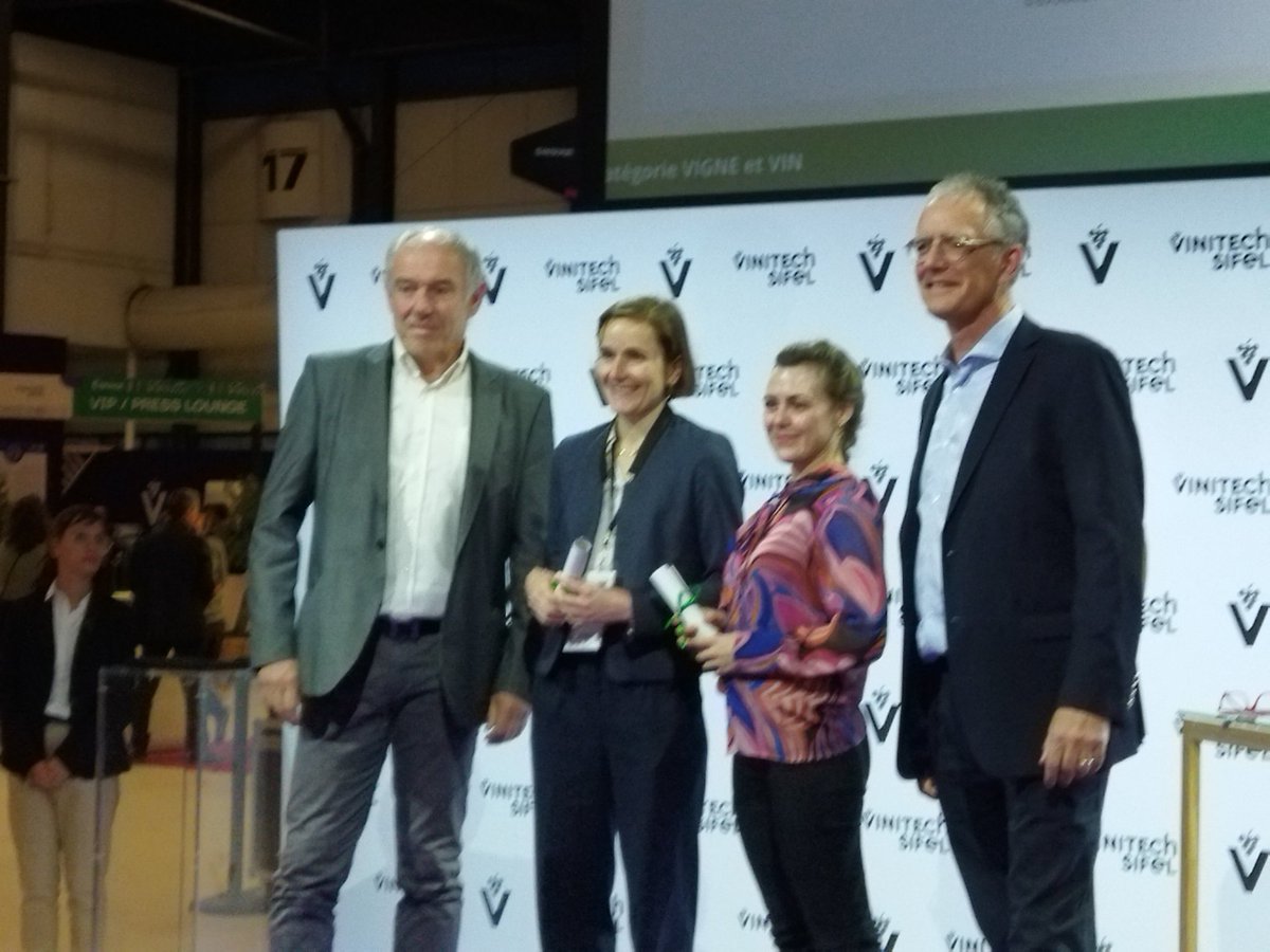 Bravo à Émilie Adoir et Angélique Matéo pour la citation de <a href="/vinitechsifel/">vinitech-sifel 🍇🍷🏺🇨🇵</a> pour l'outil de calcul de l'empreinte carbone GES&amp;Vit