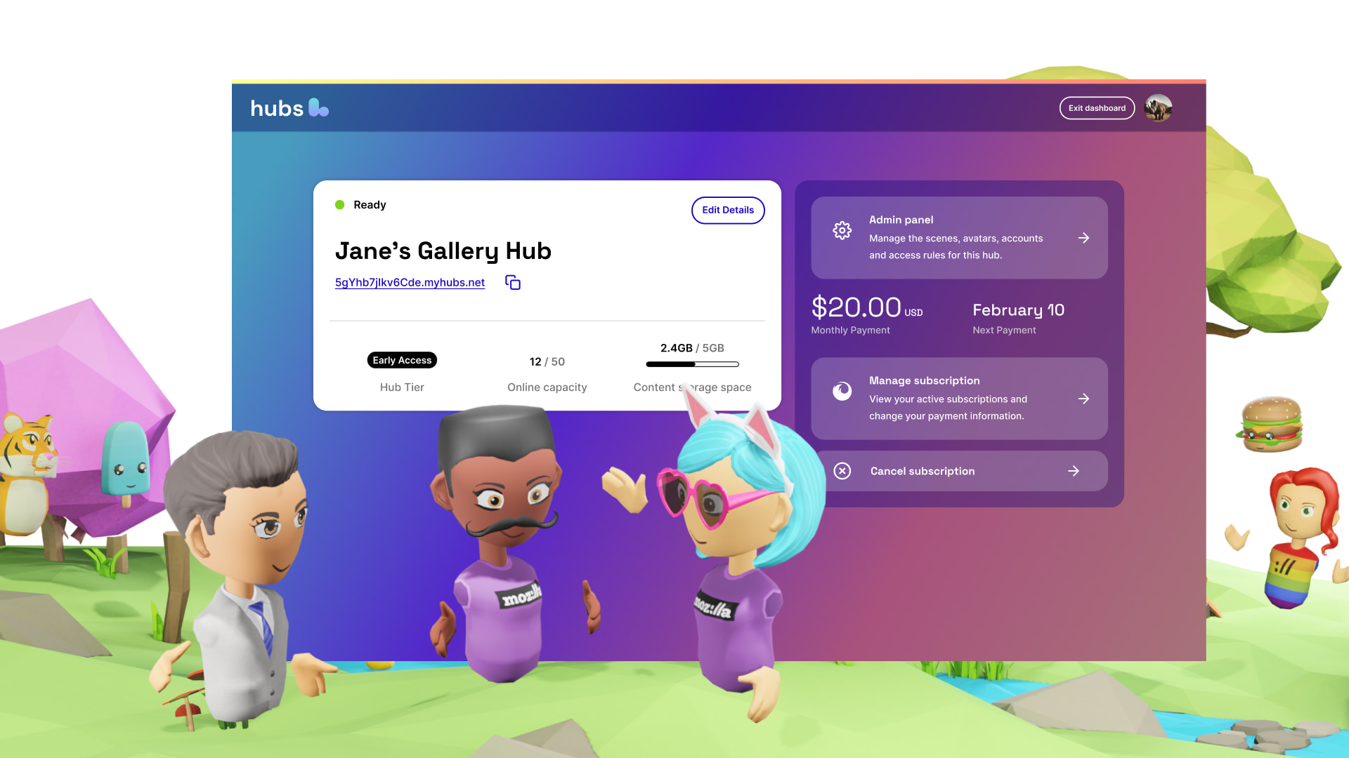 Mozilla Hubs on Twitter "We are excited to announce early access to