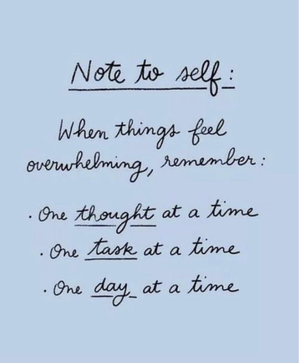 Grief is exhausting. Sharing this wise quote for you all: One step at a time. 🧡