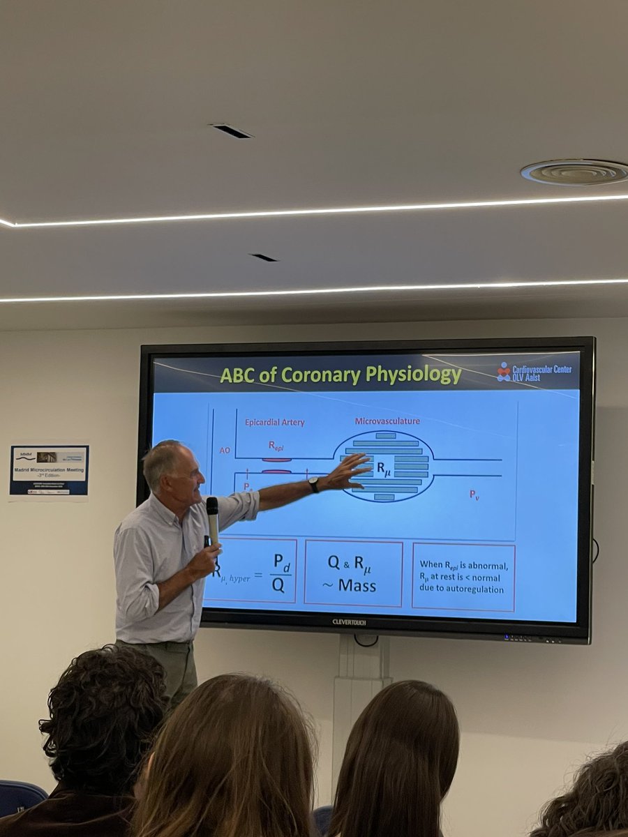 Salvatore Brugaletta (@sbrugaletta) on Twitter photo Master class about coronary microcirculation from <a href="/BernardBruyne/">Bernard De Bruyne</a> #microcirculation <a href="/PCRonline/">PCRonline 🫀</a> <a href="/hospitalclinic/">Hospital Clínic</a> important to know for our #NOCA patients. Master class about coronary microcirculation from <a href="/BernardBruyne/">Bernard De Bruyne</a> #microcirculation <a href="/PCRonline/">PCRonline 🫀</a> <a href="/hospitalclinic/">Hospital Clínic</a> important to know for our #NOCA patients.