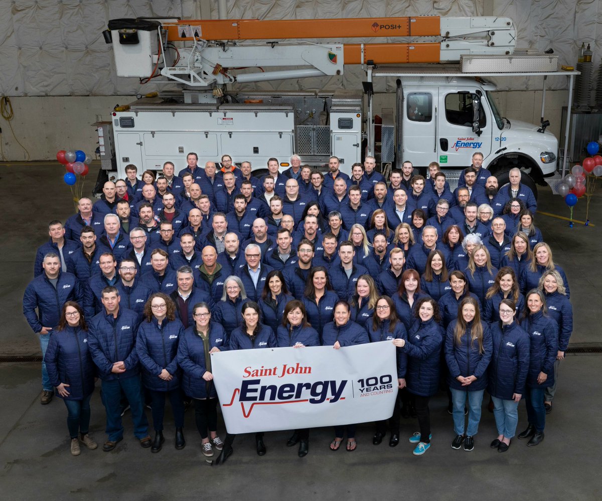 SJEnergy's tweet photo. #DidYouKnow Saint John Energy started in 1922 and was formed by the people of Saint John, for the people who were interested in having low-cost electric power for the city. Thank you to our customers and employees who have been with us for every step of the way! #100YearsOfEnergy https://t.co/JUl2c49WFA