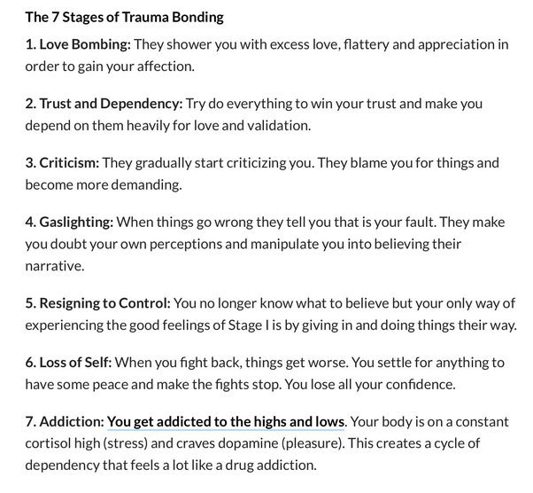 Recognize the sign of trauma bonding.

“Engga kok, dia kayak gini karena lagi marah aja. Dia sebenernya baik kok”
“Nanti juga dia baik lagi kok”
“Iya kali ya, gue yang salah. Makanya dia marah sampe segitunya”