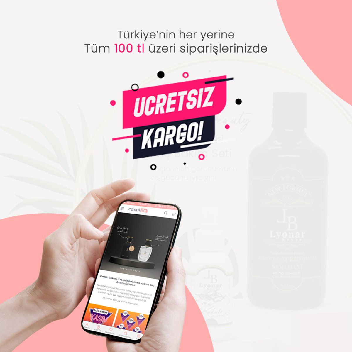 Keratin bakımı ürünleri, saç kremleri, amla yağı şampuanları, saç serumları ve saç bakım ürünleri en uygun fiyatlarla aynı gün kargo fırsatı ile Caspilife.com’da!