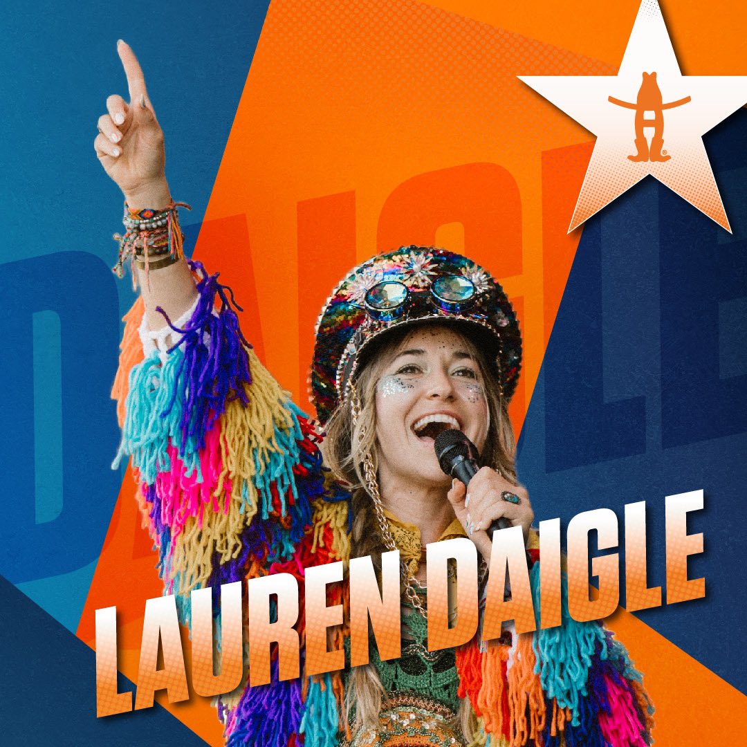 WE ARE SO EXCITED!!! Counting down the days until @Lauren_Daigle performs! 🤩🧡 
