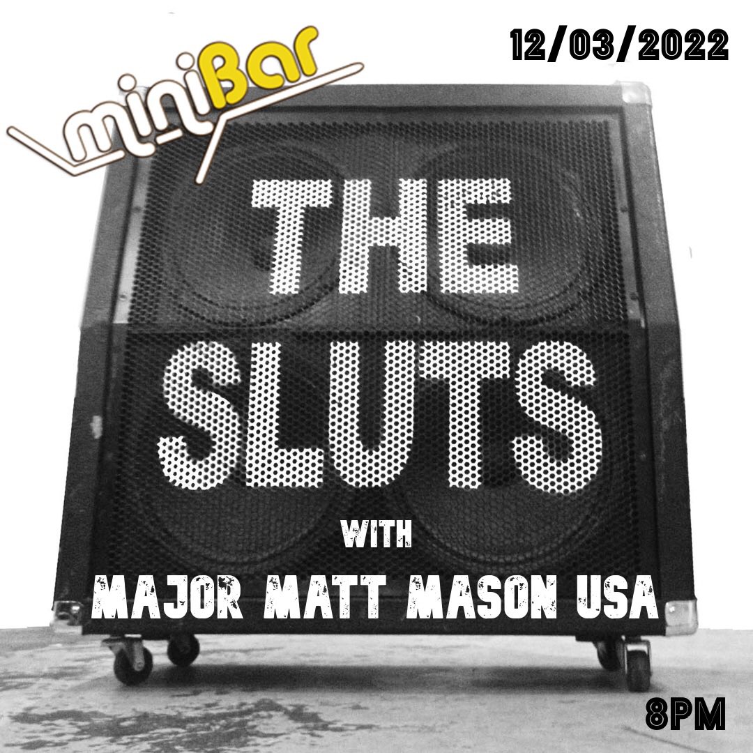 We’re coming to <a href="/miniBarKC/">miniBarKC</a> this Saturday with <a href="/MajorMattUSA/">Matthew Louis Roth</a>! Last KC Sluts show until next Spring. So come party with us! 

#kc #kcmo #kansascity #kansascitymo #thesluts #minibar