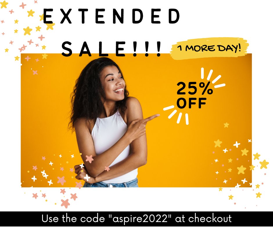 ONE MORE DAY FOR 25% OFF!!!

Use code ASPIRE2022 at checkout
STOCK UP on tools & trainings for your professional growth

Including Masterclass Courses:
-Assessment & Report Writing
-Staff Retention
-Exceptional Supervision
-Parent Assessment & Training

abcbehaviortx.com