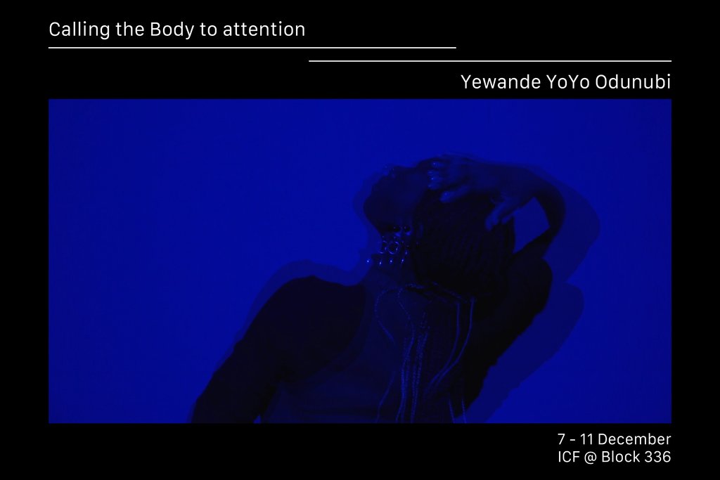 Calling the Body to attention, is former Guest Projects Digital Resident Yewande YoYo Odunubi’s first solo exhibition. It forms part of Yewande’s year-long Diasporic Curatorial Animateur Fellowship with ICF.

More info: guestprojects.com/Archive/youre-…

<a href="/icf_/">, icf.yr</a>