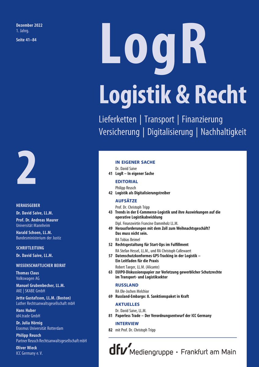 david_saive's tweet image. Ja, is denn heut scho' Weihnachten? Passend zum 1. Advent ist die neue Ausgabe der #LogR erschienen!
