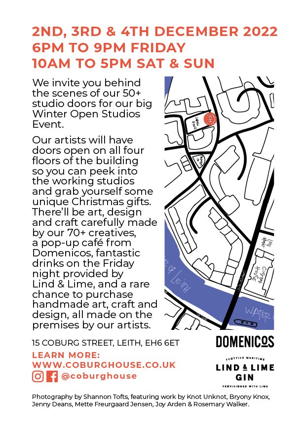 knotunknot's tweet photo. Want to browse all my #mathscraft and #spaceknitting collections? Then come to @coburghouse Open Studios this weekend. As well as me, there are about 70 artists in around 50 studios in the building so come and make a day of it. We have craft demonstrations and @CafeDomenico too! https://t.co/RLqRcEN4wx