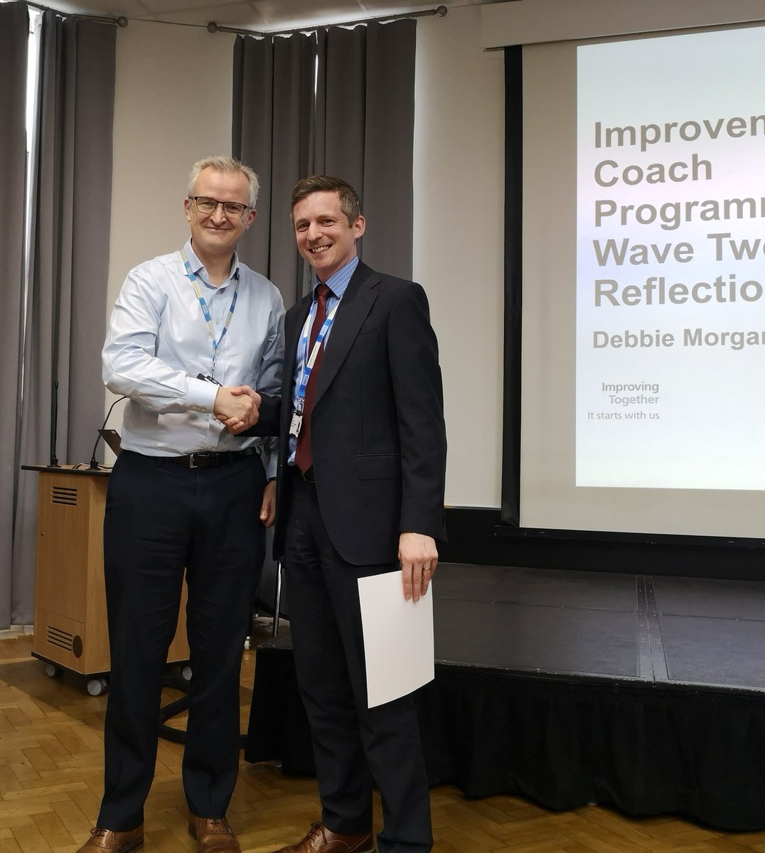 Nice to get together with colleagues to celebrate our cohort's successful completion of @TheIHI Improvement Coach Professional Development Programme today. Another step towards making @CUH_NHS the best it can be!