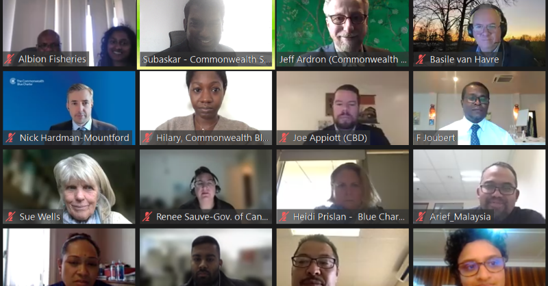 commonwealthsec's tweet photo. Ahead of #COP15, the Commonwealth Secretariat convened government officials from over 25 #Commonwealth countries to discuss ocean issues related to the post-2020 global biodiversity framework.

Learn more about our #BlueCharter Action Group on Marine Protected Areas 🌊⬇️