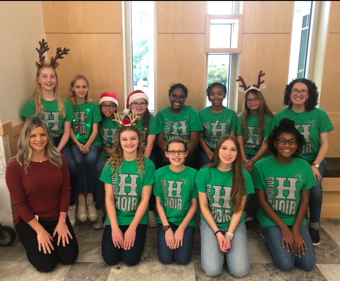Our Varsity Treble Choir had a blast singing at the ABC 13 Food Drive today! We are SO lucky to be a part of our supportive community! 🎶 <a href="/HofiusKISD/">Hofius Intermediate</a> @ChristyAGoforth <a href="/kleinfinearts/">Klein ISD Fine Arts</a>