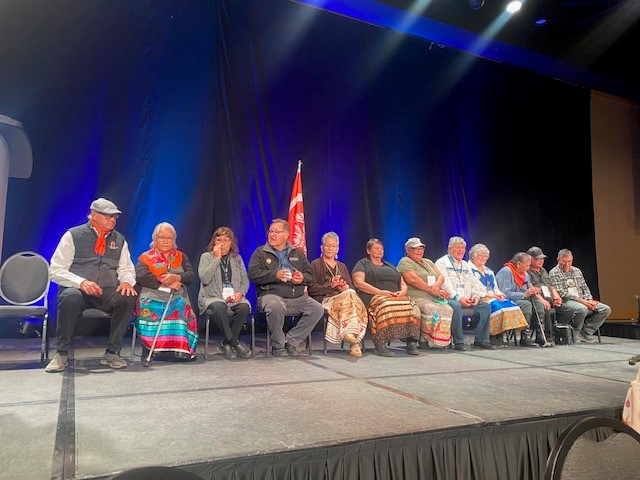 Wîcihitowin Conference attendees have just received teachings from members of the Saskatoon Survivors Circle. We are grateful for this gift and will demonstrate our thanks by using this wisdom as we forge a better path forward. #wicihitowinyxe #trc