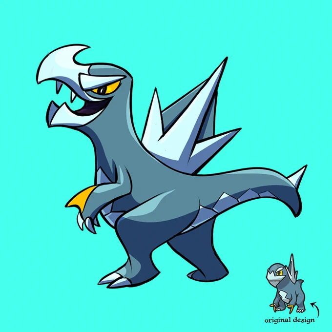 More new Pokemon that I REALLY thought needed facelifts. An axe spinosaurus is such a cool idea  