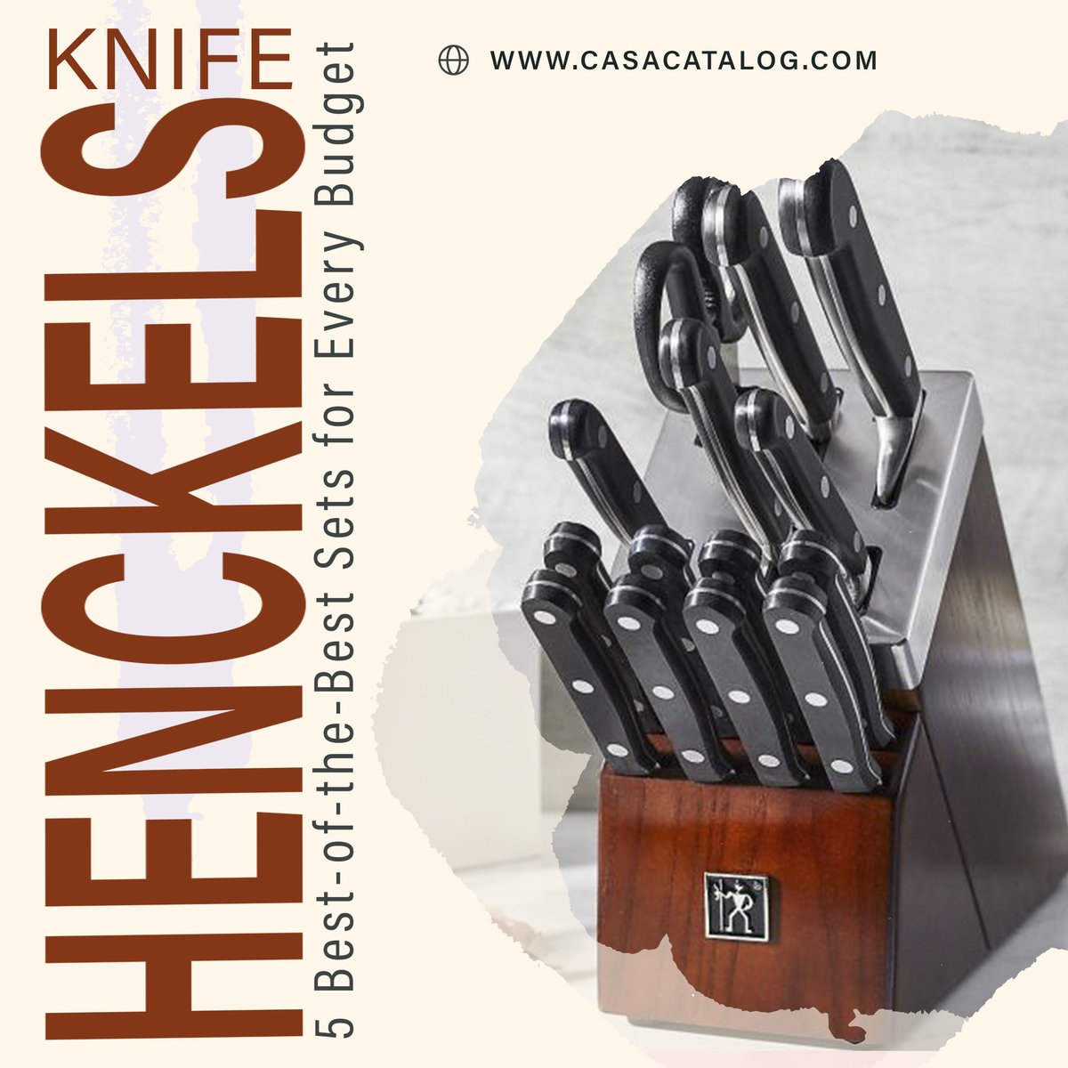 CasaCatalog's tweet photo. Henckels is a popular brand of #knives, and for a good reason. If you've been searching for a new set of knives, #Henckels should be at the top of your list. Hit the link for the top five Henckels knife sets and see why they're such a popular choice. 👉 https://t.co/eB3tEiMKks https://t.co/H4d8sNh5Do
