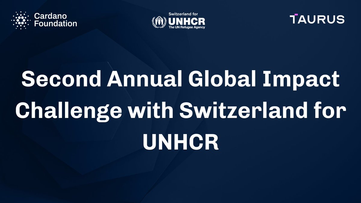 Cardano_CF's tweet photo. 📣 ANNOUNCEMENT🎊
We are proud to announce a new collaboration with @unhcr_ch. 🎉
Switzerland for UNHCR will launch a charity stake pool, with stake delegation by the #CardanoFoundation of 3.5 million ada. @taurus_hq will run the stake pool.👏
👉https://t.co/89ukcXbfvb
#Cardano https://t.co/atGFZU6Yhx