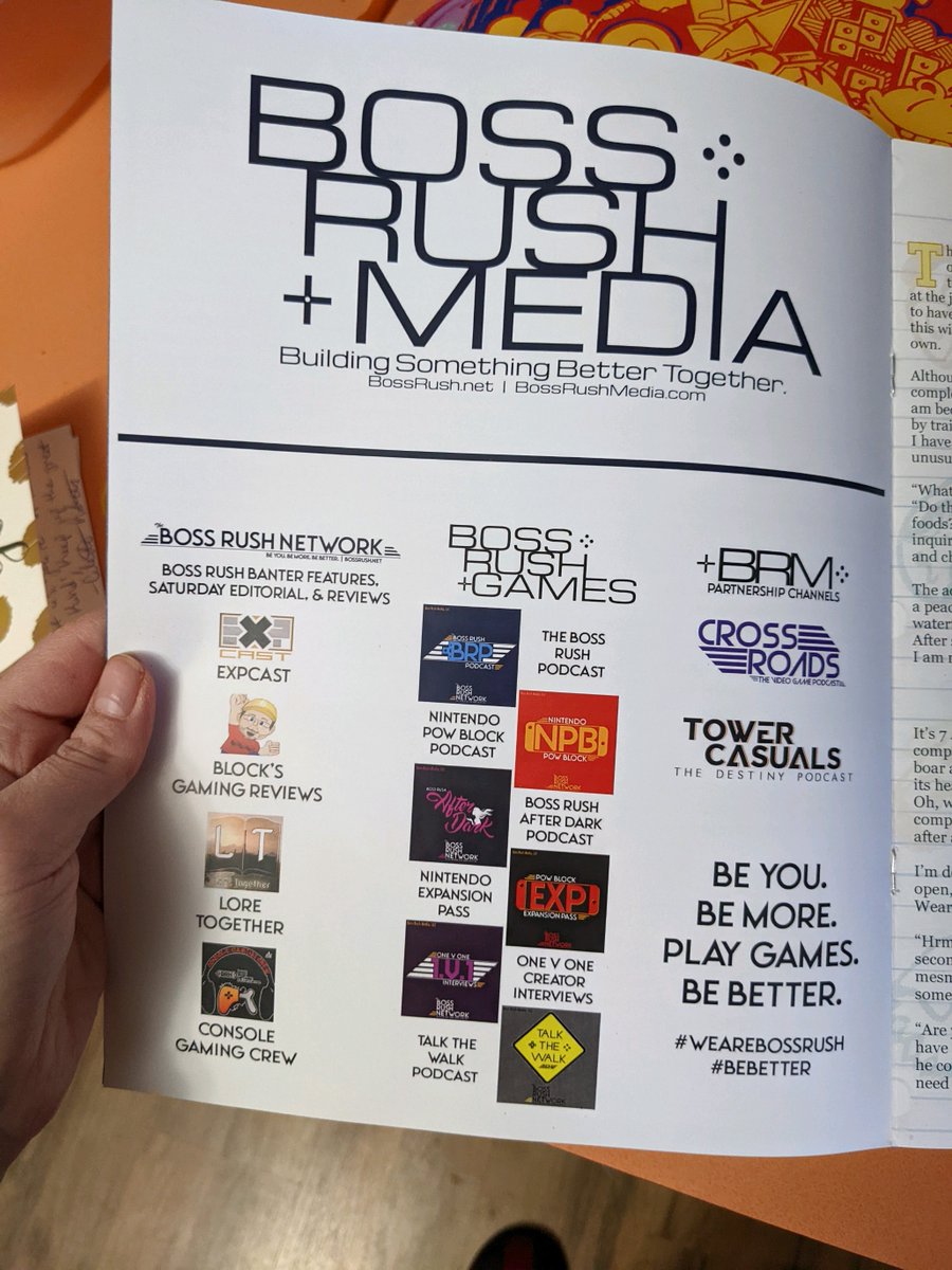 iamcoreyinhd's tweet image. Hey that&apos;s us! Thanks Read Only Magazine (and @FaerieCrypt for sending me copies)! @BossRushMedia @BossRushNetwork @BossRushPodcast @PowBlockPodcast @EXPCast @BlocksGameRvws @ConsoleCrew @LoreTogether @CrossRoads_VGP @TowerCasuals #BeBetter #WeAreBossRush #Thankful