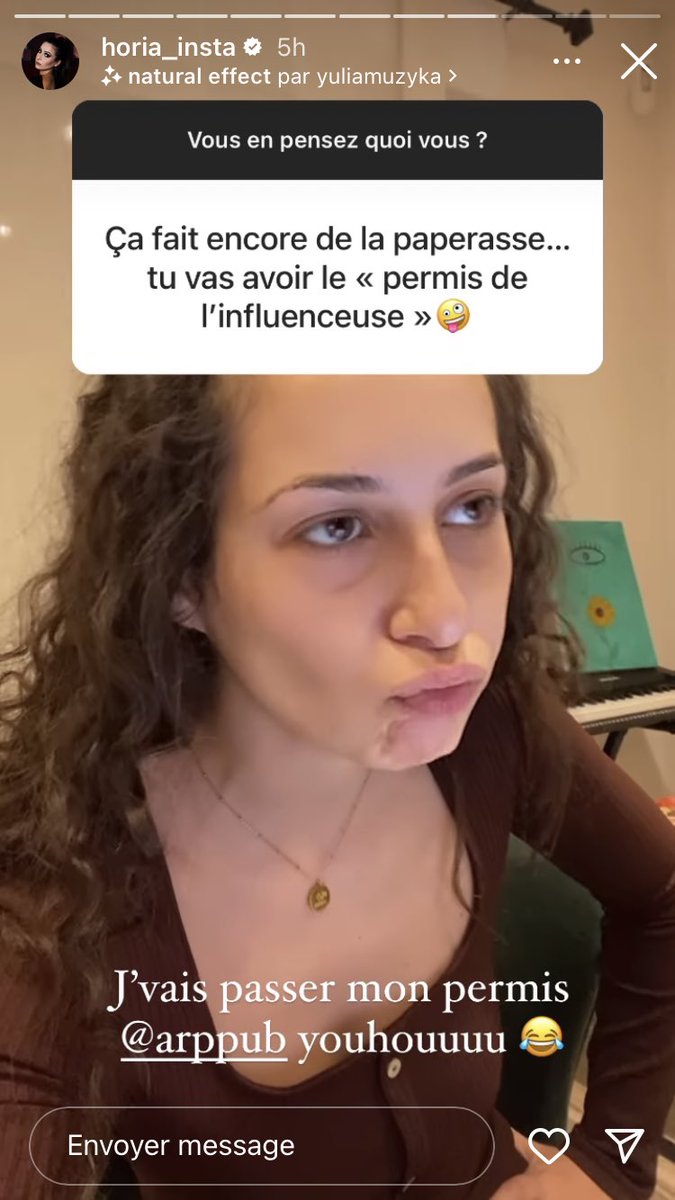 queenhoria1's tweet photo. Screen mémorable de la story de @Horia https://t.co/l6SFSWOmNv