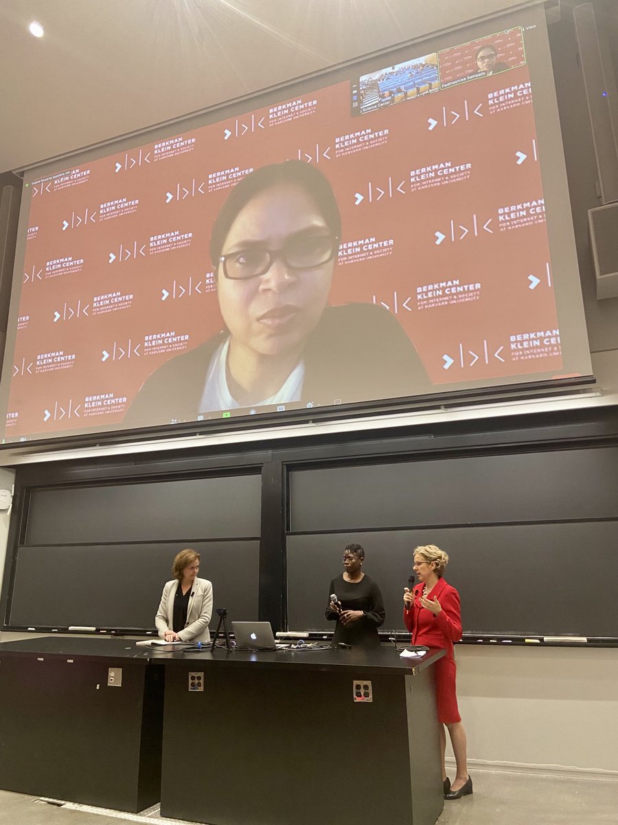 Teaching “Vaccines: History, Science, and Policy” ⁦<a href="/Harvard/">Harvard University</a>⁩ with Allan Brandt and ⁦Galit Alter is truly a highlight of my year. 
Our session this week focused on global vaccine equity with ⁦@Boghuma⁩ ⁦<a href="/drlouiseivers/">Lotbo</a>⁩ and ⁦<a href="/GehlSampath/">Padmashree Gehl Sampath</a>⁩ is exactly why.