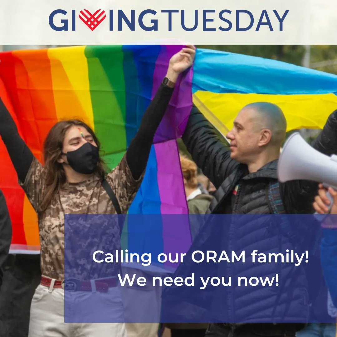 ORAMrefugee's tweet photo. 🚨 Urgent, calling all members of our ORAM family! 🚨 We are falling short of our #GivingTuesday goal, but there is still time! Give before midnight, and your donation will be DOUBLED!
 
Donate to help empower LGBTIQ refugees and asylum seekers in 2023: https://t.co/Q1VnbSzlfj https://t.co/HTuR7ljUJg