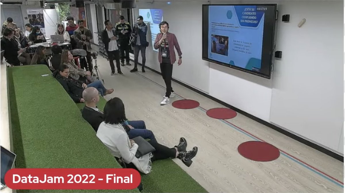 sikuaninet's tweet photo. Ahora continuamos con "Data Machine" un motor de búsqueda de información del congreso, para la usabilidad de datos abiertos. #DataJam2022 https://t.co/RQOPQvcS9e