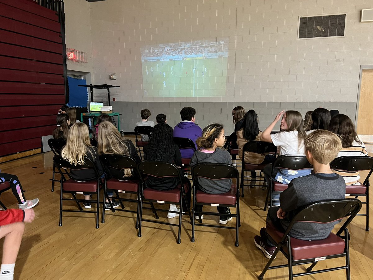 “World Cup” day in <a href="/WMS_BOBCATS/">West Middle School</a> PE.  <a href="/CoachHice10/">Jordan Hice</a> <a href="/HerreraCindy15/">Cindy Herrera</a> <a href="/CoachCMac5/">Coach R. C. McMurtry</a> <a href="/ussoccer/">U.S. Soccer</a>
