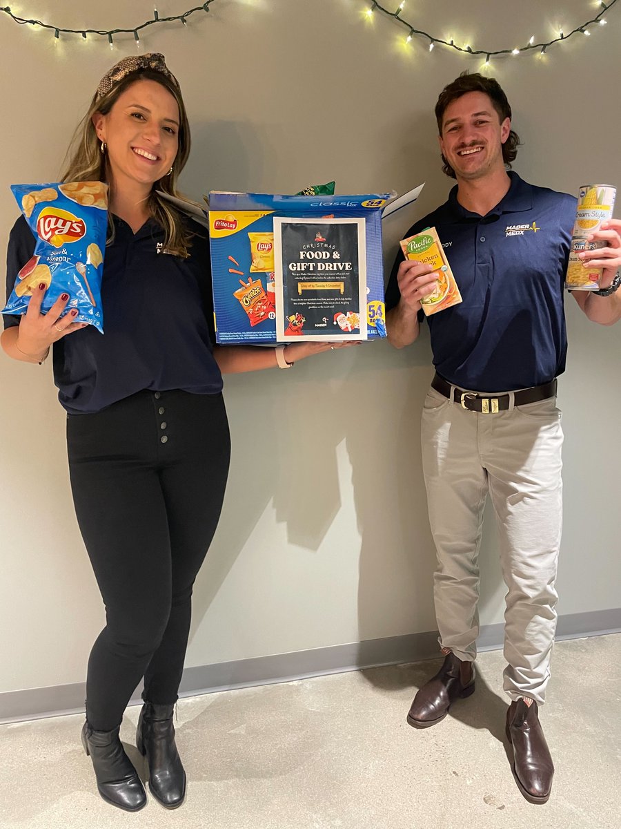 MaderMedx's tweet photo. In the spirit of #givingtuesday2022, today we launched a food and toy drive to help families in need this holiday season. The appeal aims to help battling families with donations of food, toys, clothes, baby needs and essentials. Watch this space! https://t.co/XeYF373HKI