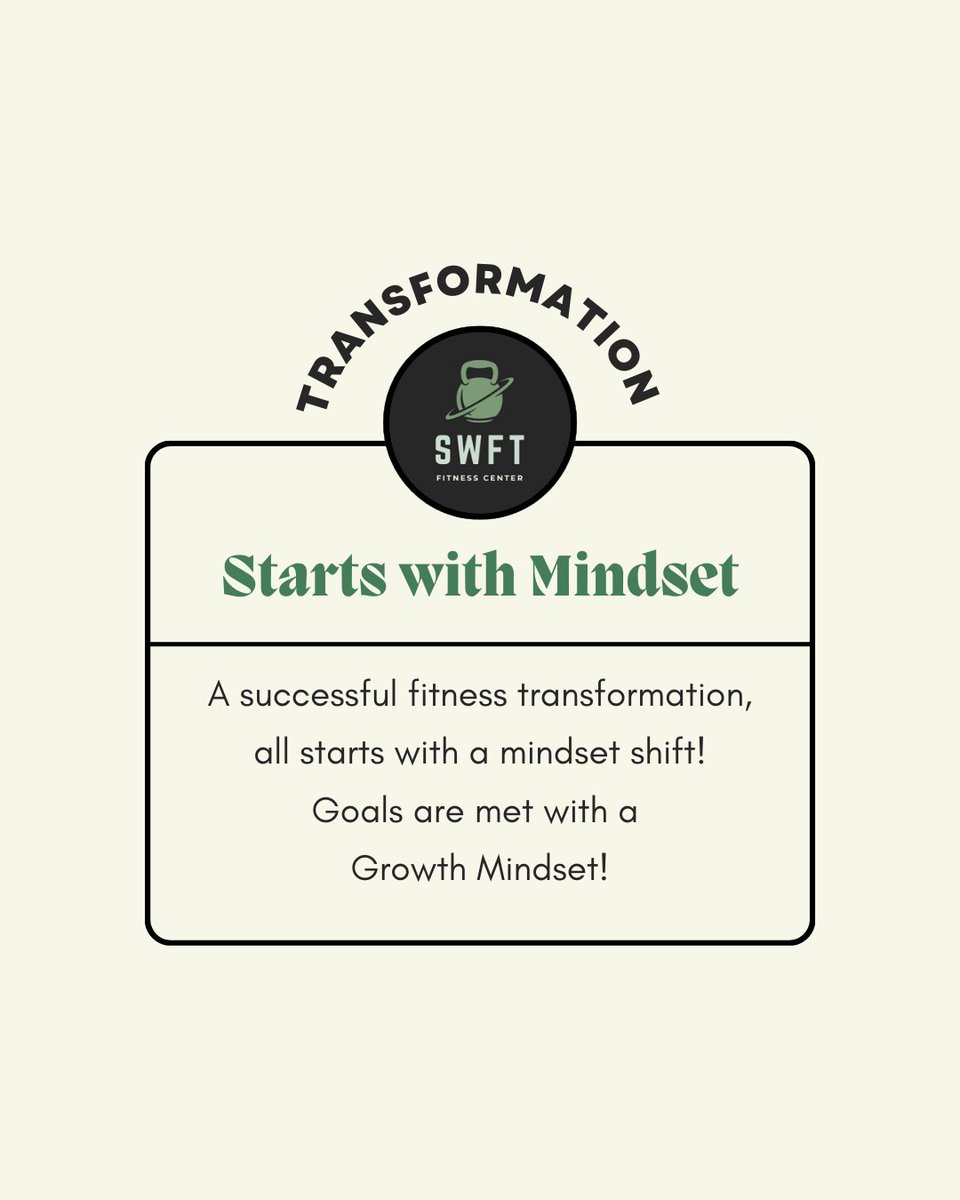 SwfTraining4u's tweet photo. Transformation Tuesday- It all starts with MINDSET! 

#personaltrainer #fitness #exercise #health #growthmindset #fixedmindset #transformationtuesday #amesburyfitness #amesbury #mindset #fitnessstudio https://t.co/nOdQaUswuU