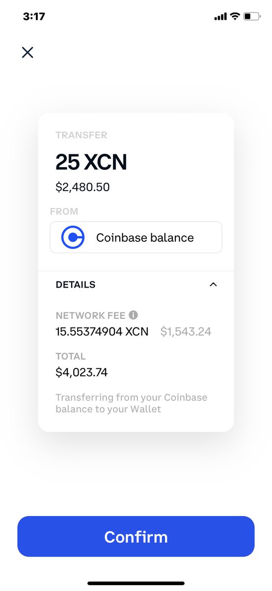 JohnnyBlanco00's tweet photo. Made $3 of #XCN on @Coinbase learn to earn. However, according to my @coinbasewallet , I made $7286.88 of #XCN #chainprotocol #itsthelittlethings #decimalsmatter https://t.co/mNFILpuoY8