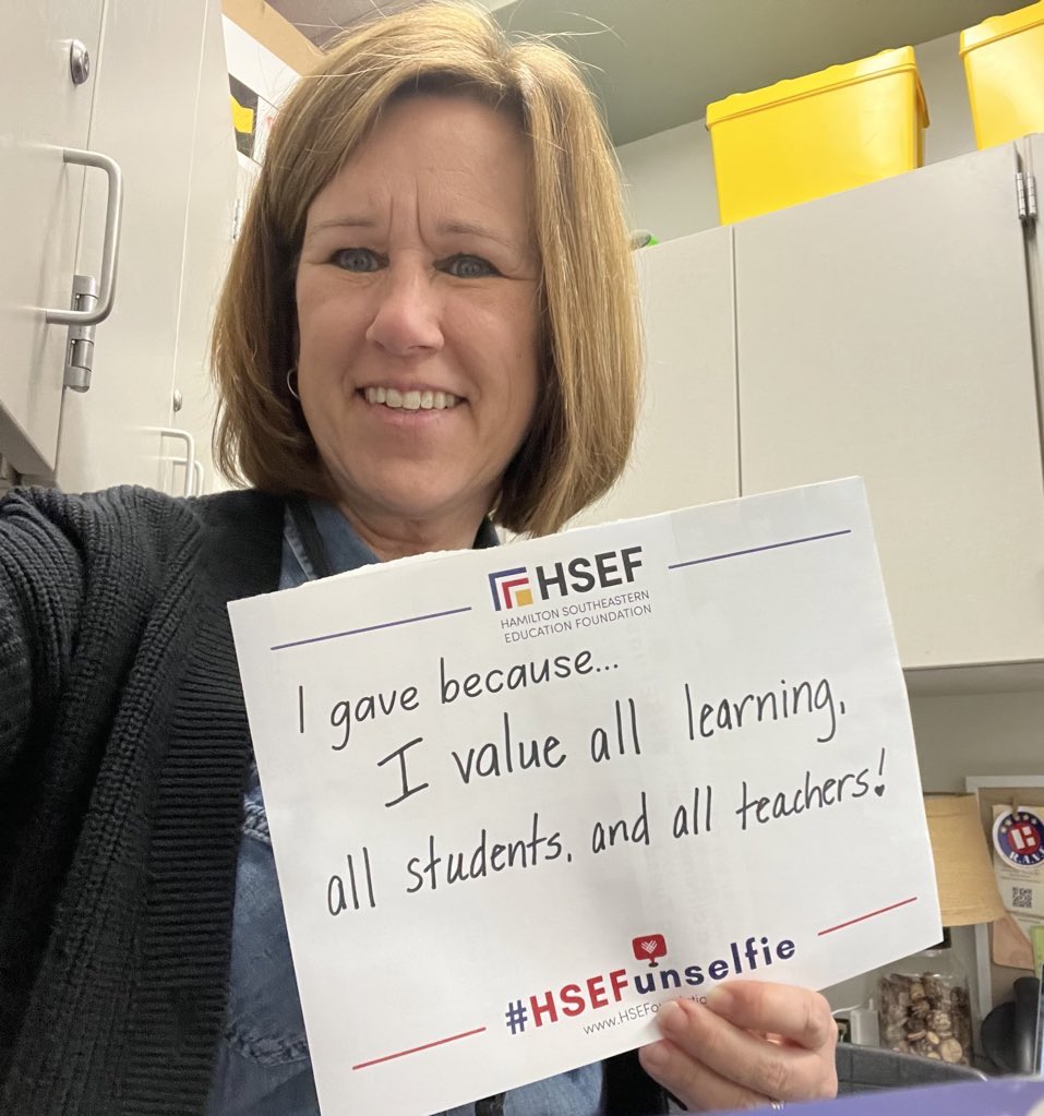 Giving Tuesday! <a href="/HSESchools/">Hamilton Southeastern Schools</a> #HSEFunselfie