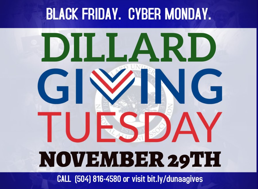 Joins us in the Dillard Giving Tuesday!!