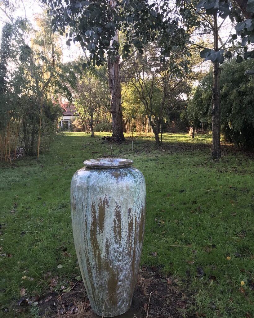 Exoticgardenco's tweet photo. A statement in this woodland garden supplied by #PlanetPot. A 15% discount on pots has began. #Aldeburgh, #Leiston, #Saxmundham, #Southwold, #Halesworth, #Framlingham, #Woodbridge, #Ipswich, #Felixstowe, #Snape, #Suffolk. https://t.co/2Pa2pirXMD https://t.co/2BOwoVJYNk