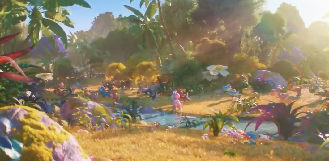 64ify's tweet image. BRO THE 2ND MARIO MOVIE TRAILER WAS DOPE WE GOT FIRE FLOWER PEACH AND TANOOKI MARIO AND YOSHIS WOOOOOO #supermariobrosmovie