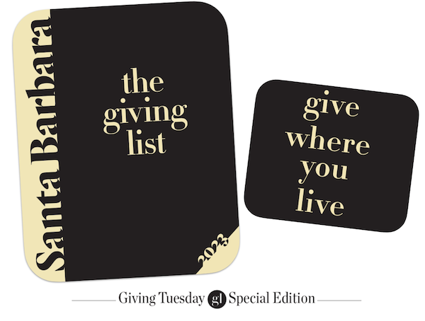 thegivinglist's tweet photo. It's Giving Tuesday! In support of our #GivingList SB nonprofit partners we're providing you with ideas for giving where you're living! Keep an eye out for the new edition which will land in your mailboxes in time for your end-of-year giving! More here: https://t.co/YPP7qrWzVD https://t.co/cxWyI6ynW7