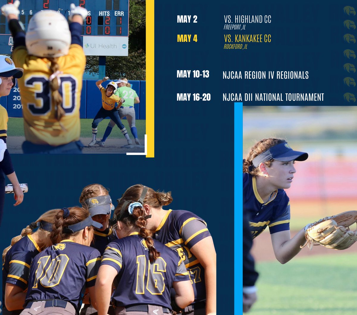 RVC_Softball's tweet photo. Our 2️⃣0️⃣2️⃣3️⃣ Spring Schedule is Set! 🥎 #RVCSoftball https://t.co/3mQx4PXdZL
