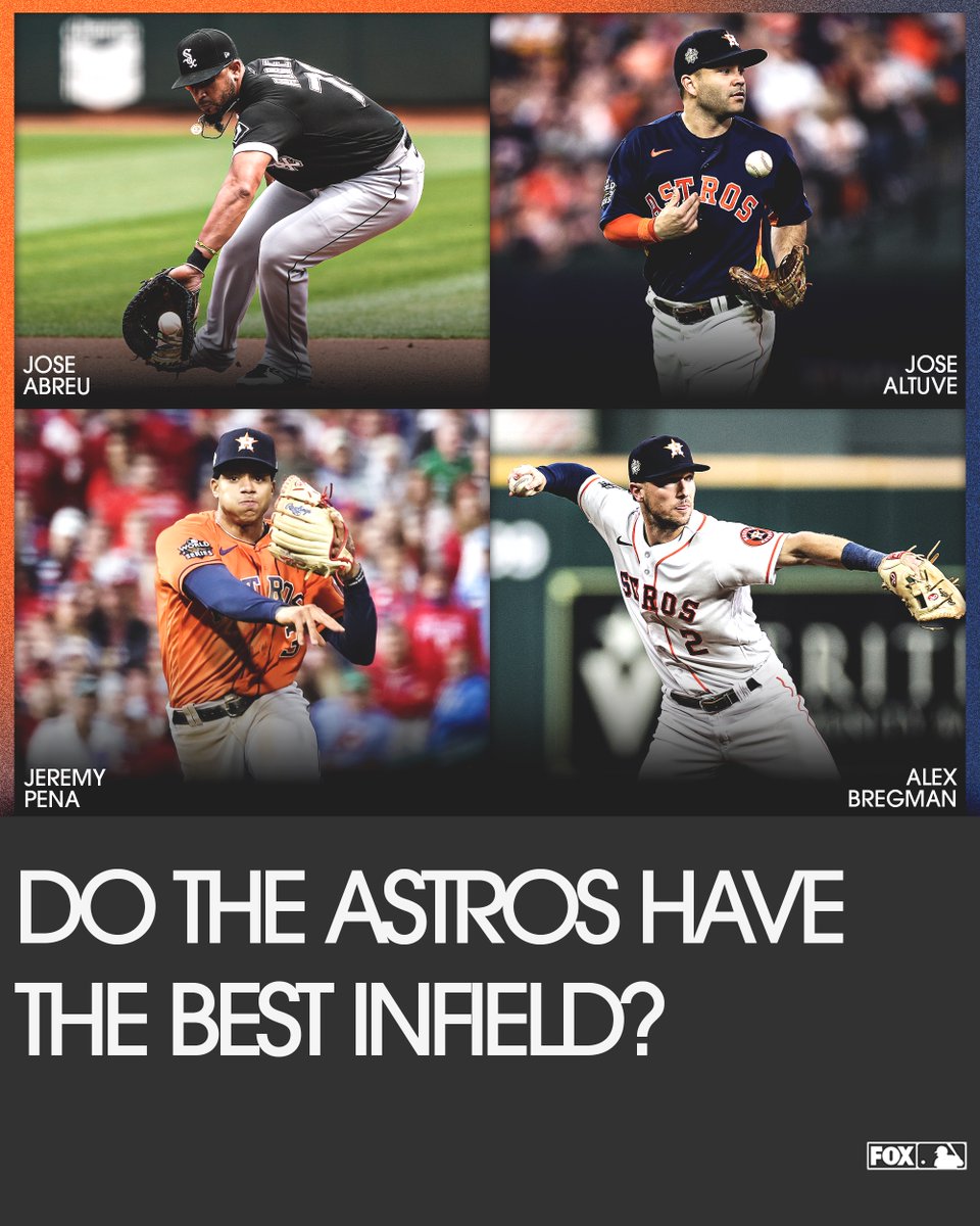 With the addition of Jose Abreu, do the Astros have the best infield in baseball?