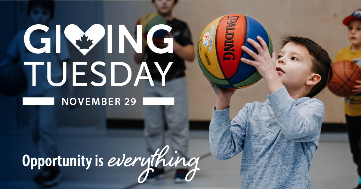 This GivingTuesday, give a gift that supports affordable child care, youth mental health resources and housing services in our community by donating to YMCA of Northern Alberta at ymcanab.ca/donate. #givingtuesday #reddeer