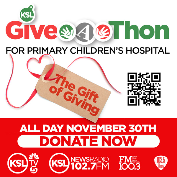 💝Join us for the annual KSL Give-A-Thon for Primary Children’s Hospital.  All the money received from your generous donation goes directly to help children in need💝

Donate today at KSLKids.com

<a href="/KSL5TV/">KSL 5 TV</a> #KSLKids