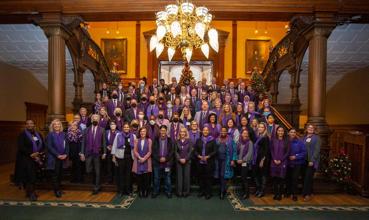 It has been 3 years since the last #WrappedInCourage event at QP.  Since then 137 femicides have occurred in Ontario. #EndGenderBasedViolence