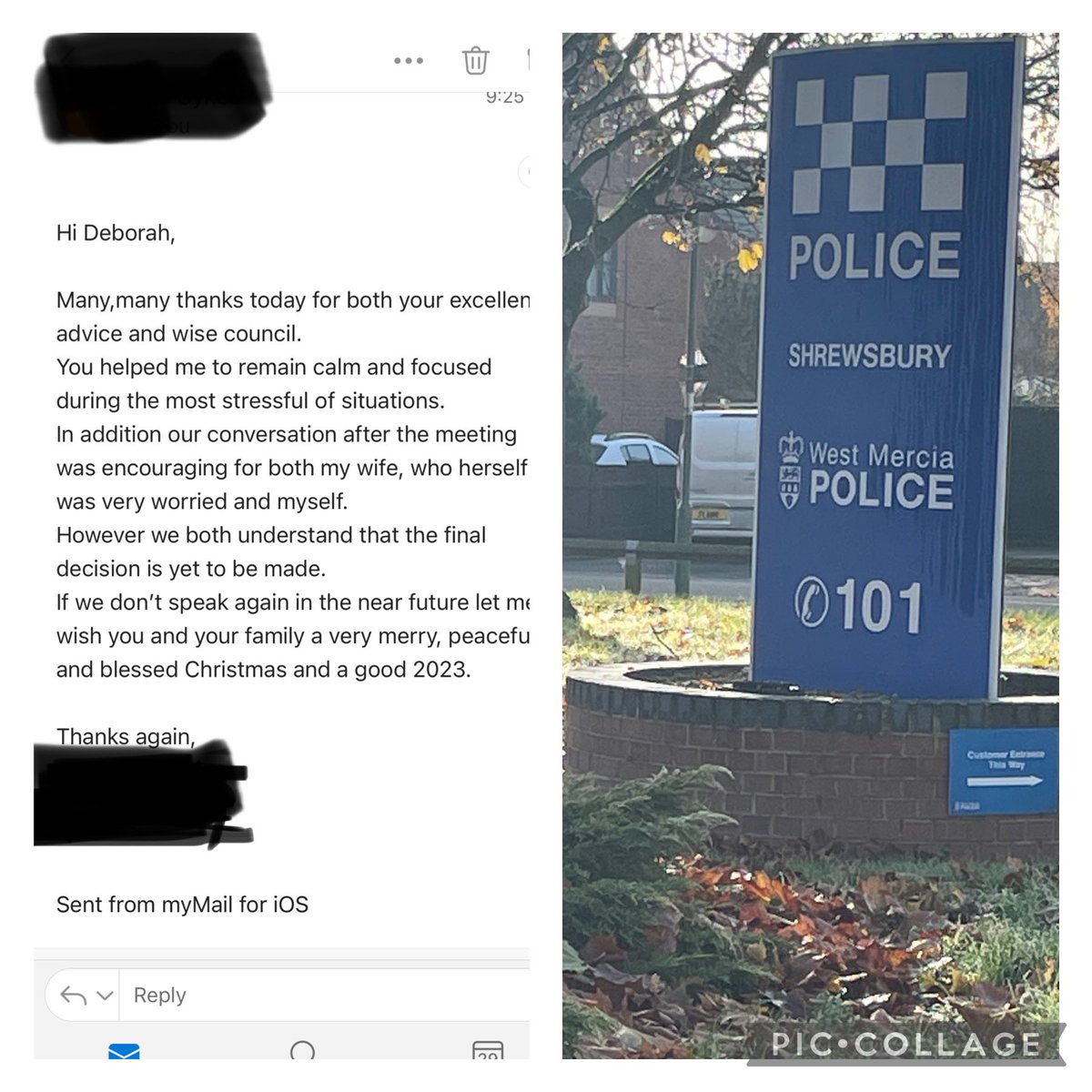 A long day in Shrewsbury today at an interview under caution in a gross negligence manslaughter investigation…getting a message like this from a client makes all the traveling worthwhile… Client had the benefit of LEI so all costs covered #businesscrime #healthandsafety #FSB