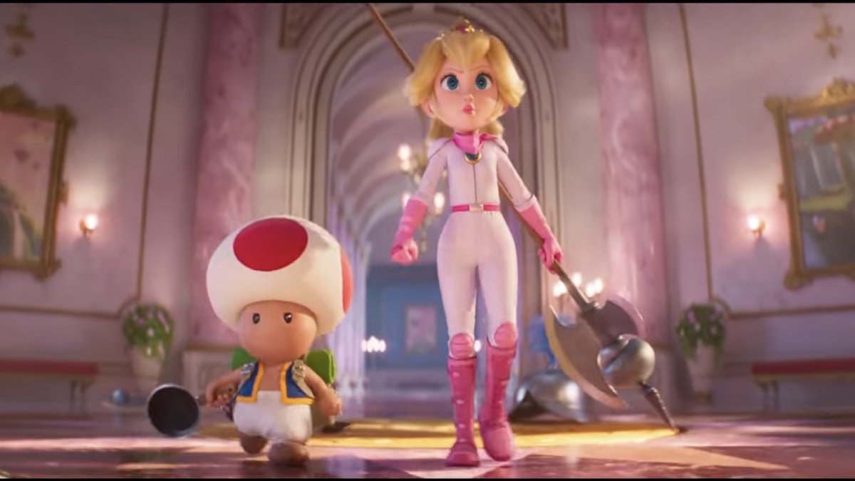 RT @TheNCSmaster: The Mario Movie bout to treat Peach better than her own game https://t.co/qWK7HBuJgF