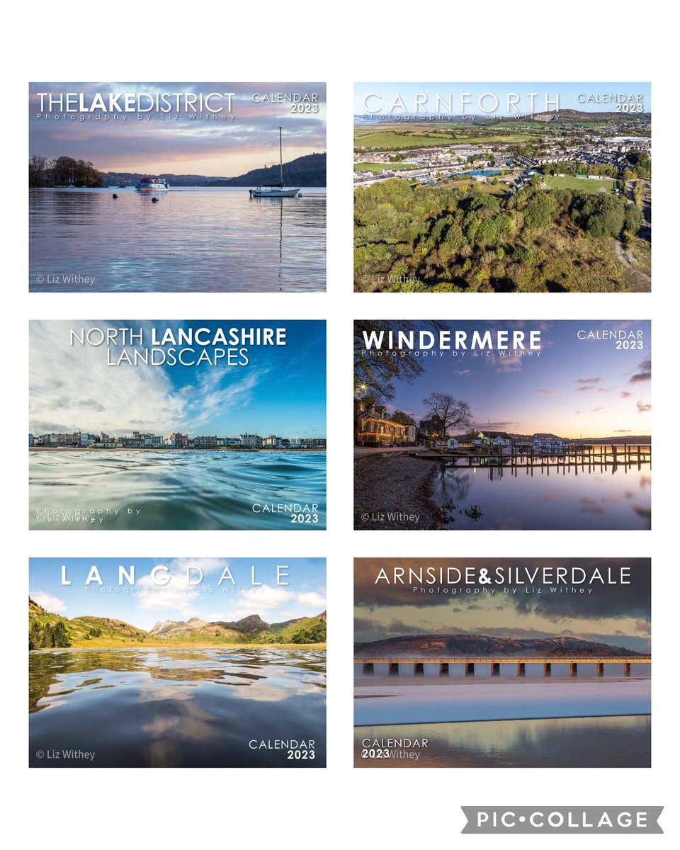 2023 calendars available on my etsy store
etsy.com/uk/shop/LizWit… 
#LakeDistrict #Lancashire #Cumbria #calendars