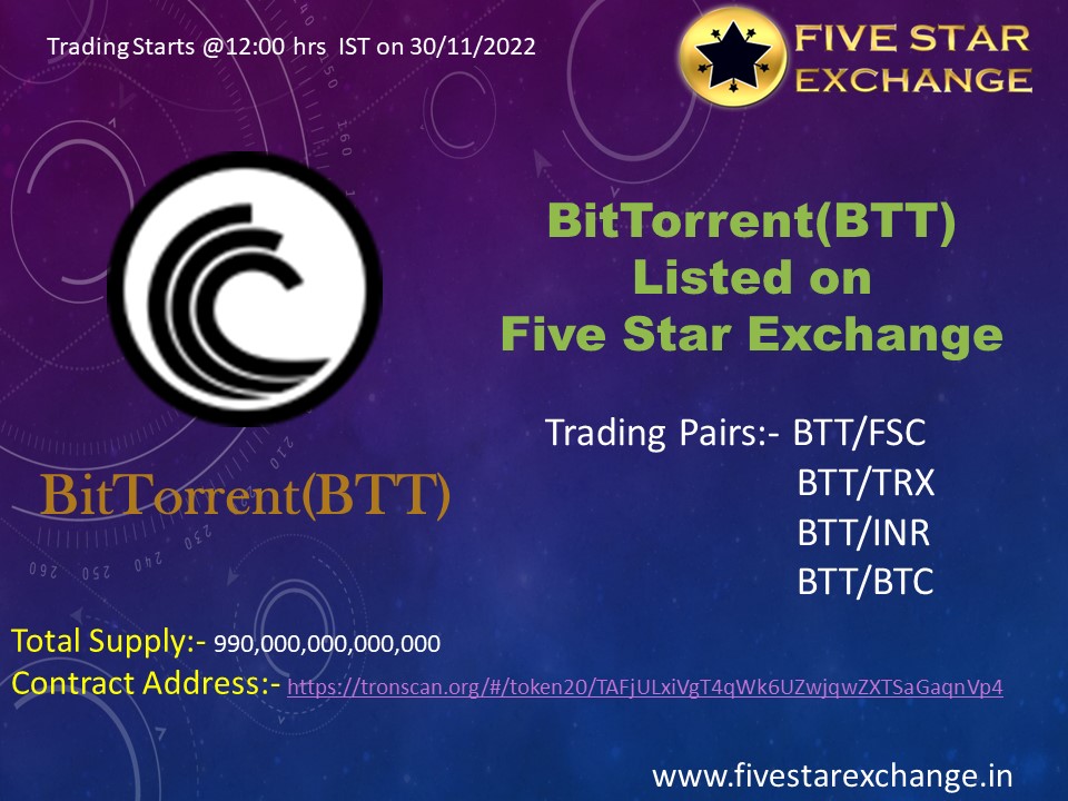 Five star Exchange tweet media