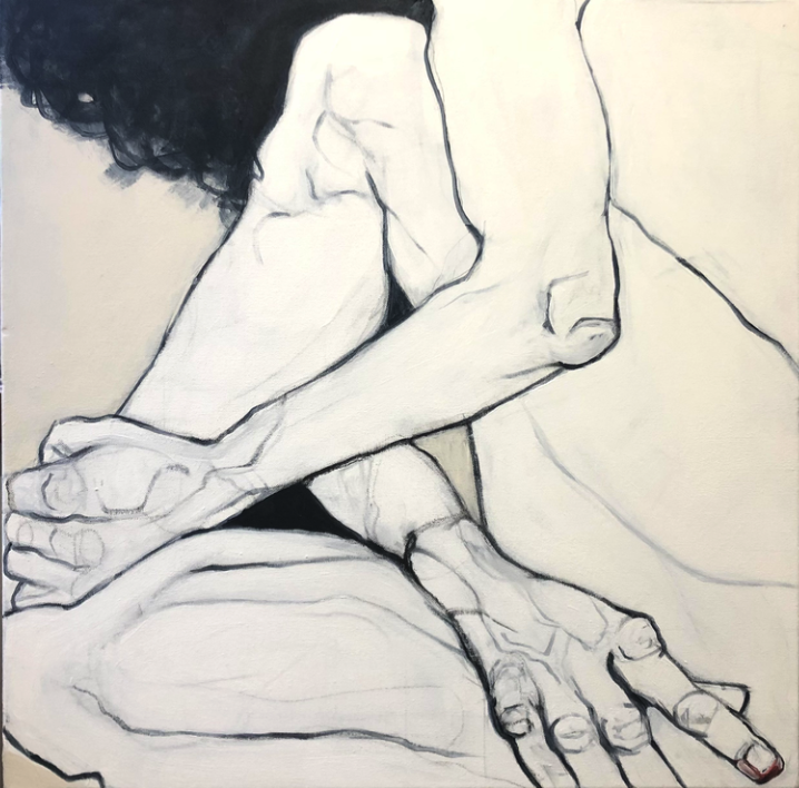 Rodger William's drawings push against the boundaries of the canvas and perspectives of the body. His restless images evoke feelings of containment and introspection.

#lifedrawing #perspective #frustration