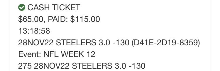highrollerfund's tweet photo. @steelers @UnibetUS Winner.. #SteelersNation 

#PITvsIND 
#HereWeGo 
#NFL 
#MNF 

#highrollerfund https://t.co/fJOVA9ISk7