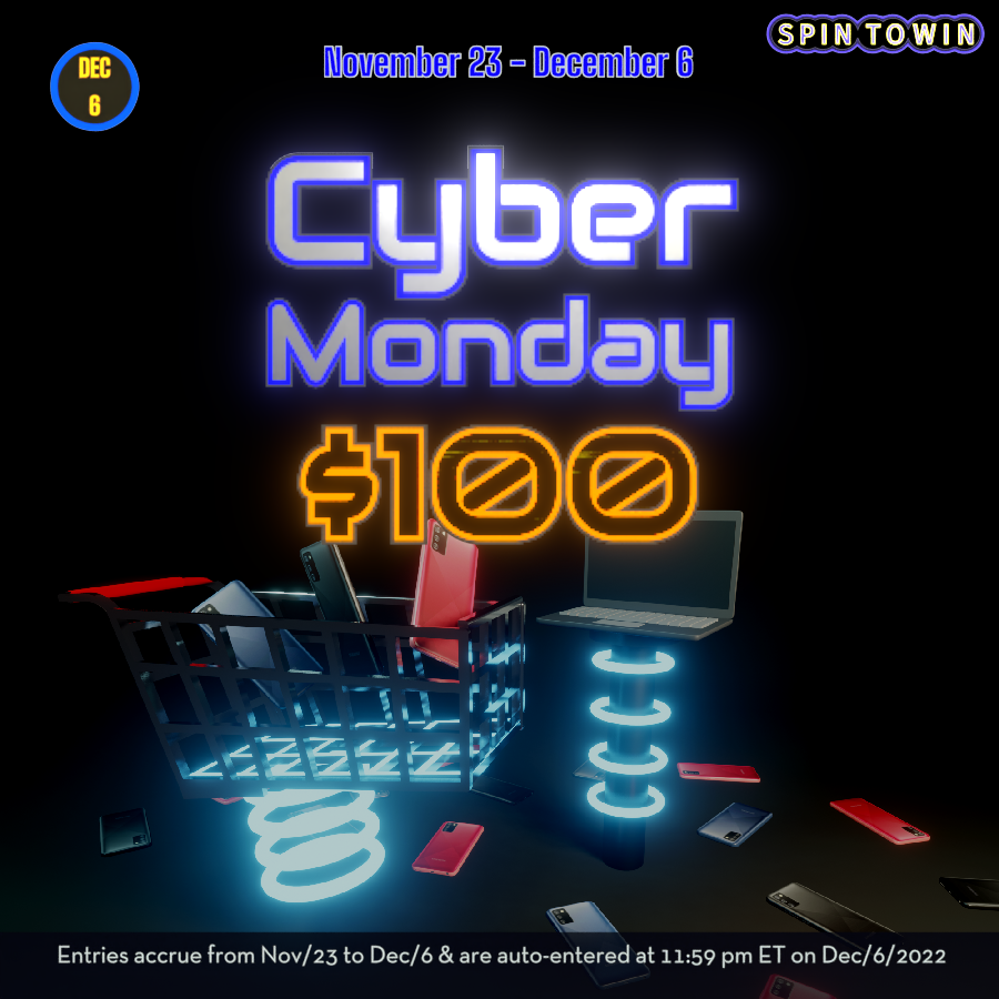 SpinToWinSlots's tweet photo. $100 Cyber Monday Sweeps just started !!!
Get those entries in!
And who wants FREE Scratcher?! We thought you wouldn't mind...#freebiesfrenz
https://t.co/pwXLCrU8oC https://t.co/LR3ZcFuPy8