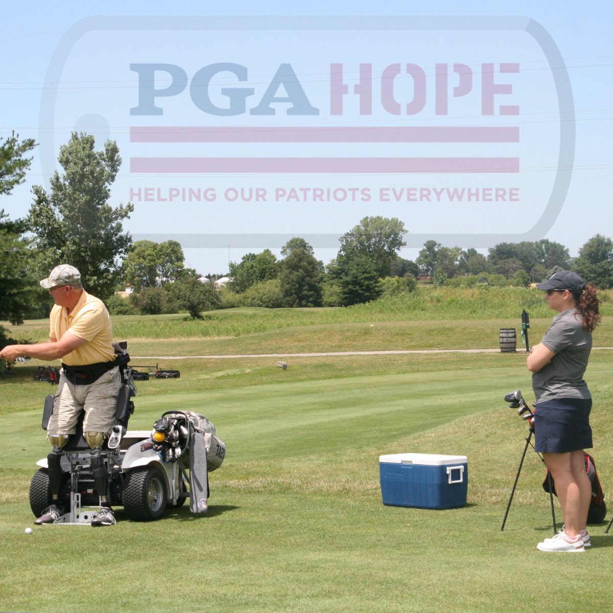 IndianaGolf's tweet photo. Join us on this #GivingTuesday to show your gratitude to our brave veterans by donating to #PGAHOPE Indiana. With your help, we can continue to provide all Veterans with FREE golf instruction taught by local PGA Professionals. 

https://t.co/raW5Jz81vI

*Donations close tomorrow. https://t.co/5nXsyAx3dy