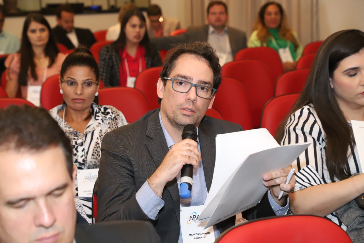 ARSESP's tweet photo. A Arsesp foi representada pelos diretores de Relações Institucionais, Joaquim Matias, de Saneamento Básico, Gustavo Frayha, de Serviços de Energia, Roberto Lopomo, e o superintendente de Fiscalização Econômico-Financeira e Contábil, Luiz Antônio de Oliveira. https://t.co/6lXCd188FT