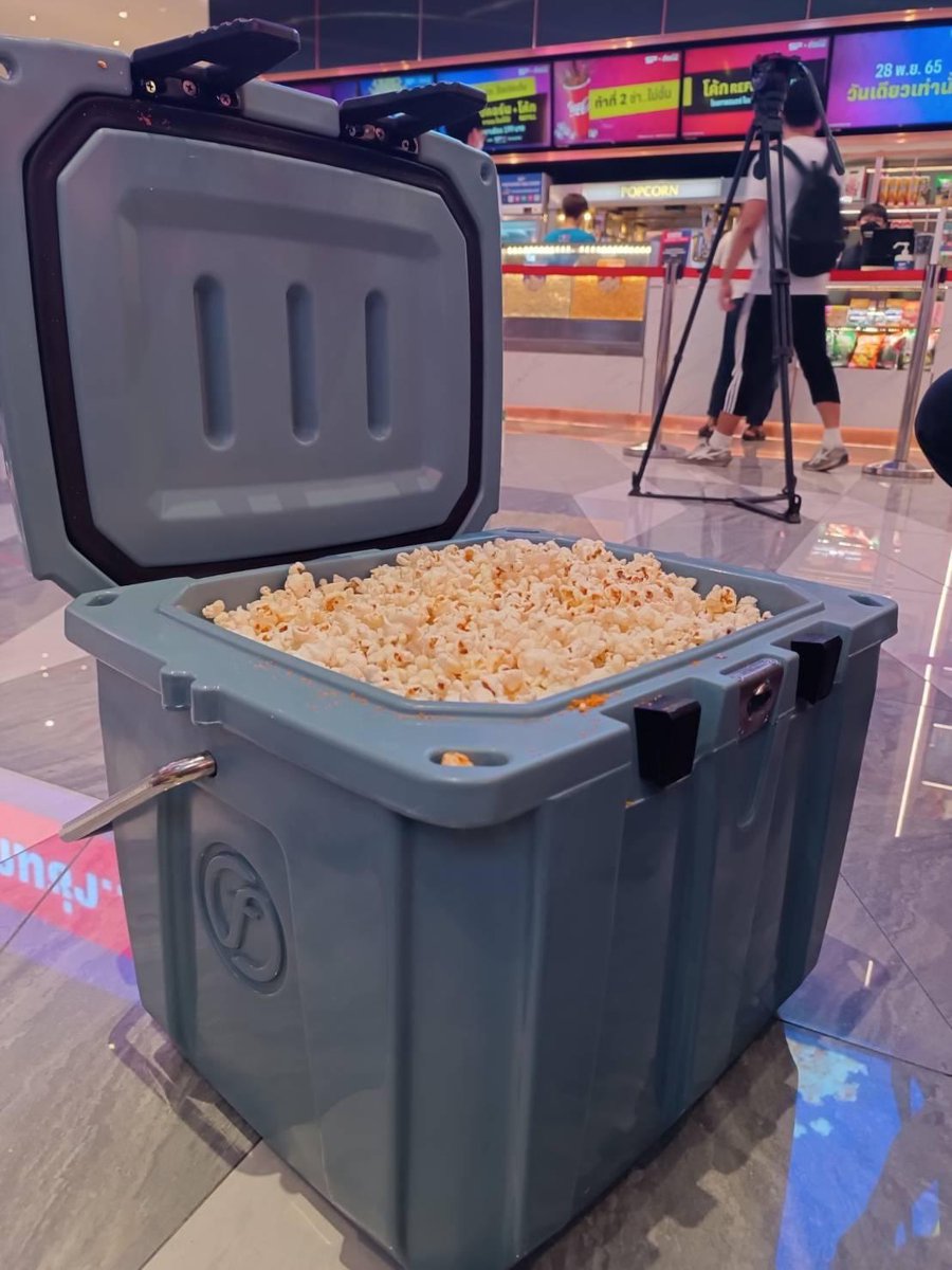 All you can eat popcorn day for 5.60 USD — Koh Samui, Thailand